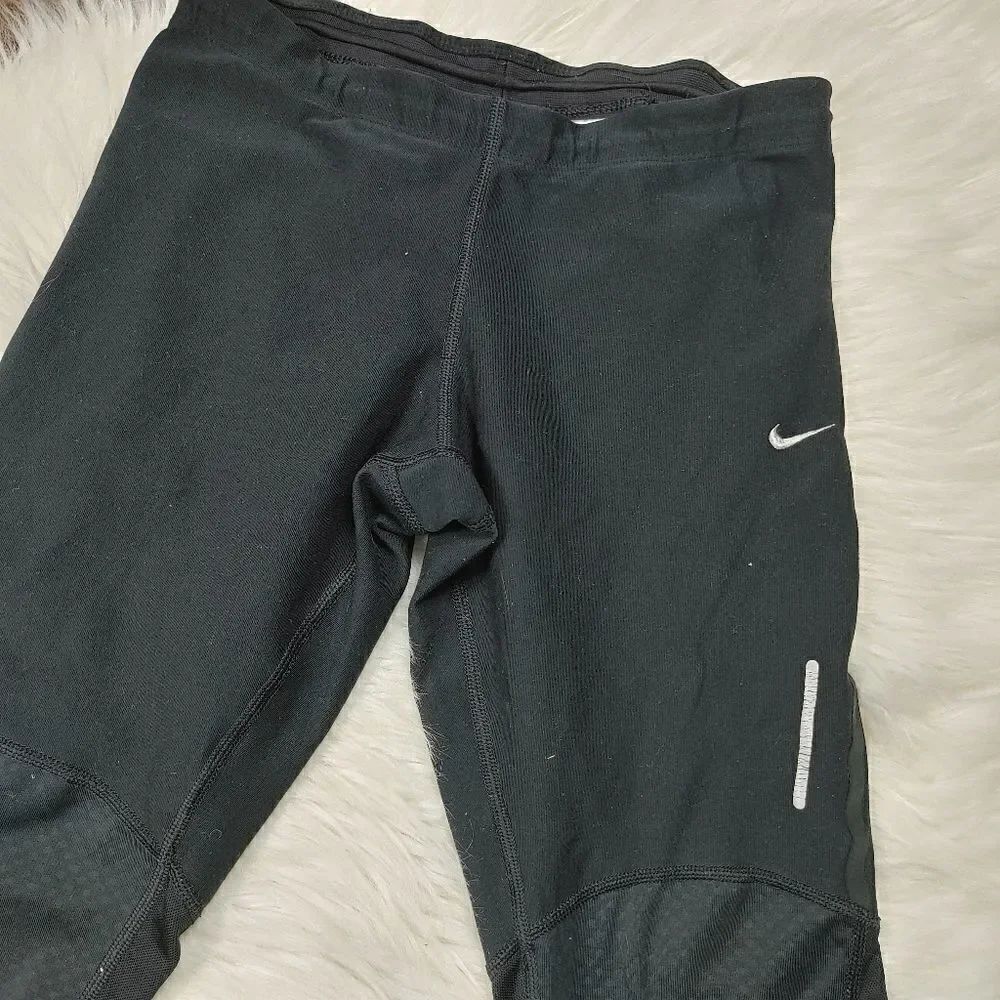 Nike Womens Tech Running Capris Size Small Cropped - Picture 9 of 10